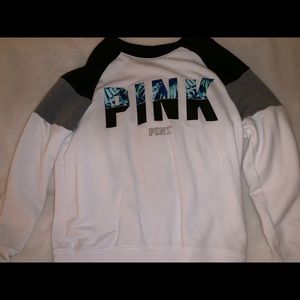 PINK crew neck sweatshirt